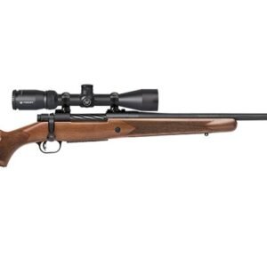 Mossberg Patriot 338 Win Mag Bolt-Action Rifle with Vortex 3-9x40mm Scope and Walnut Stock